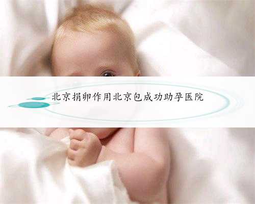 北京捐卵作用北京包成功助孕医院
