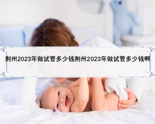 荆州2023年做试管多少钱荆州2023年做试管多少钱啊